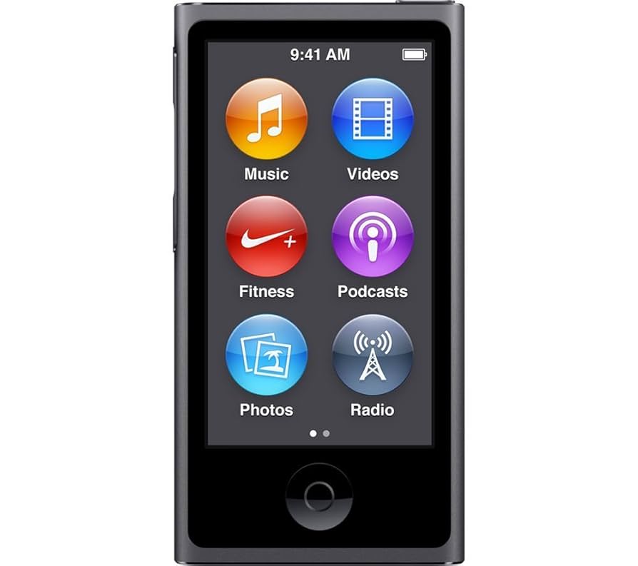 Music Player iPod Nano 7th Generation 16gb Space Grey